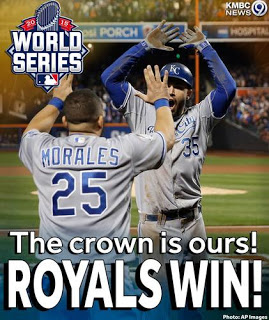 Royals win the World Series!!