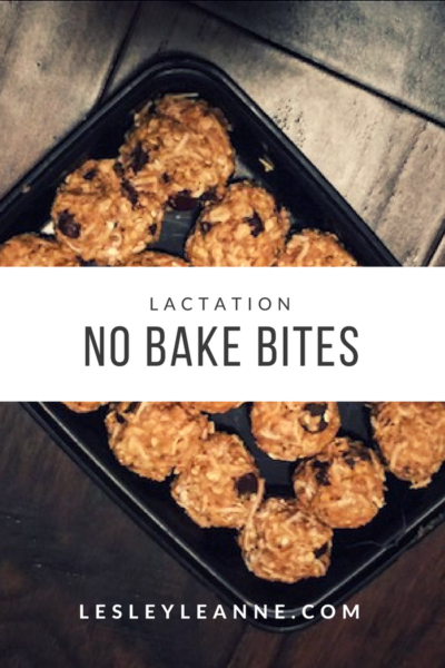 No Bake Lactation Bites For the Nursing Mom