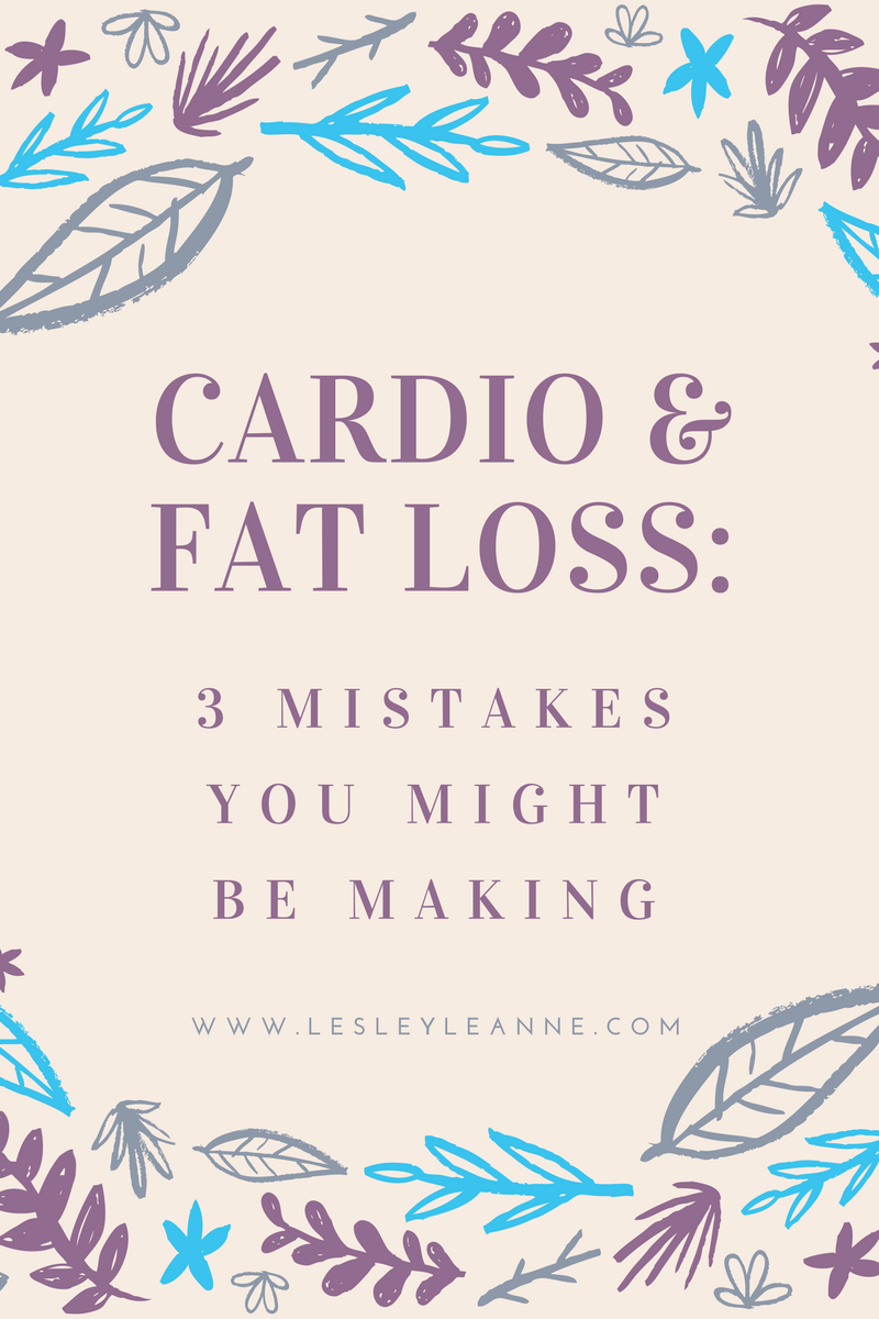 Cardio and Fat Loss: 3 Mistakes You Might Be Making